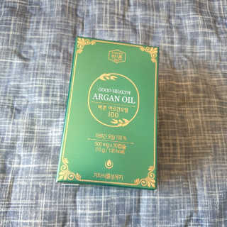 건강한약속 바른 바른 아르간오일100 — 5점을 준 리뷰어가 2020년 10월 올린 사용 사진