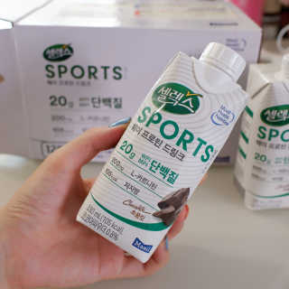 셀렉스스포츠 셀렉스 스포츠 드링크 초콜릿 _ 330ml x 12팩 — 4.5점을 준 리뷰어가 2020년 10월 올린 사용 사진
