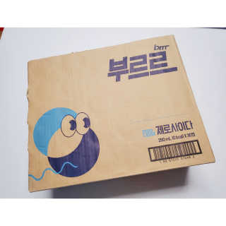 [칼로리 걱정 NO 제로칼로리 탄산음료]  부담없이 즐기는 부르르Brrr~~ 제로 사이다 — 5점을 준 리뷰어가 2020년 11월 올린 사용 사진