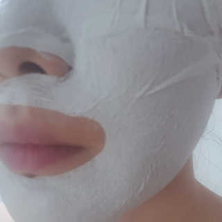 아이디플라코스메틱 페이스핏 플라스터 마스크 — 5점을 준 리뷰어가 2020년 6월 올린 사용 사진