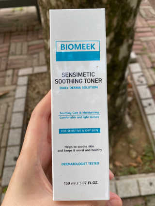 바이오믹 센시메틱 수딩 토너 — 4.5점을 준 리뷰어가 2020년 6월 올린 사용 사진