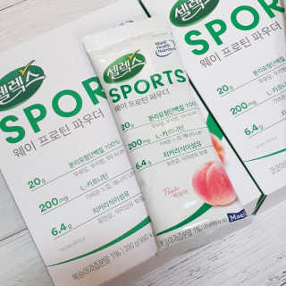 셀렉스스포츠 셀렉스 스포츠 웨이 프로틴 파우더 2종 스틱형 — 5점을 준 리뷰어가 2020년 8월 올린 사용 사진