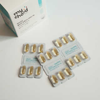 JW중외제약 마이코드 알티지 오메가3 1000 mg — 5점을 준 리뷰어가 2020년 9월 올린 사용 사진