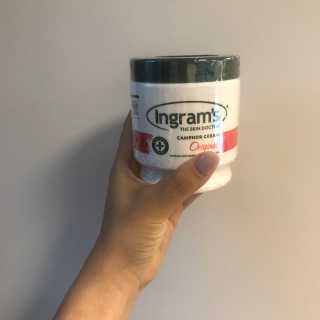 인그람스 캠퍼 크림 오리지널 300ml — 5점을 준 리뷰어가 2020년 4월 올린 사용 사진