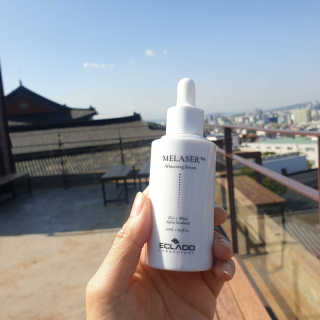 ECLADO 에끌라두 멜라이져 화이트닝 세럼 — 5점을 준 리뷰어가 2020년 11월 올린 사용 사진
