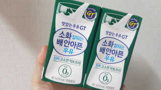 남양유업 맛있는우유GT 소화잘되는 배안아픈우유 3EA — 5점을 준 리뷰어가 2020년 10월 올린 사용 사진