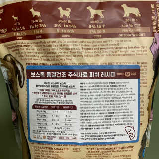 [보장균수500만] 건강한장 프로젝트 강아지사료 보스독 프로바이오틱스 340.19g 2종 — 5점을 준 리뷰어가 2020년 12월 올린 사용 사진