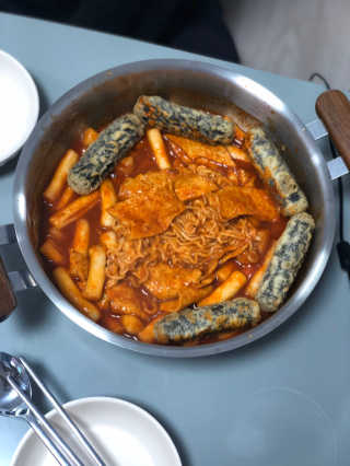 화곡미담 옛날 떡볶이 — 5점을 준 리뷰어가 2020년 4월 올린 사용 사진