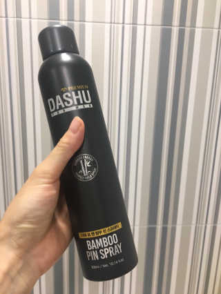 다슈코리아 다슈 포 맨 프리미엄 밤부 핀 스프레이 300ml — 5점을 준 리뷰어가 2020년 7월 올린 사용 사진