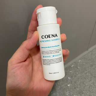 코에나샴푸 자연유래 식물성 코에나 샴푸 50ml — 5점을 준 리뷰어가 2020년 4월 올린 사용 사진