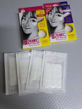 엘라밴드 하이드로 도트 스팟패치 12mm, 10mm — 4점을 준 리뷰어가 2020년 9월 올린 사용 사진