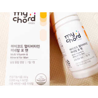 JW중외제약 마이코드 멀티비타민미네랄 포 맨 — 5점을 준 리뷰어가 2020년 9월 올린 사용 사진