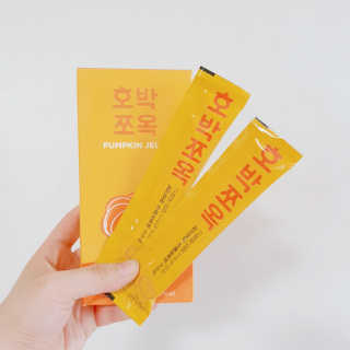 조은약초 국산 늙은 호박즙 호박쪼옥 젤리 20g x 15포 — 4점을 준 리뷰어가 2020년 8월 올린 사용 사진
