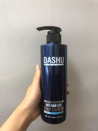 다슈코리아 다슈 데일리 단백질 한방 두피 골드 샴푸 500ml — 5점을 준 리뷰어가 2020년 11월 올린 사용 사진