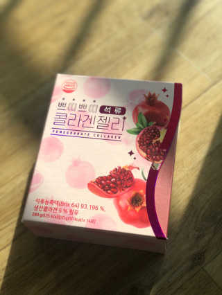 헬스업_쁘띠쁘띠석류콜라겐젤리_20g x 14포 — 4점을 준 리뷰어가 2020년 12월 올린 사용 사진
