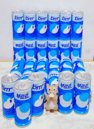 [칼로리 걱정 NO 제로칼로리 탄산음료]  부담없이 즐기는 부르르Brrr~~ 제로 사이다 — 5점을 준 리뷰어가 2020년 11월 올린 사용 사진