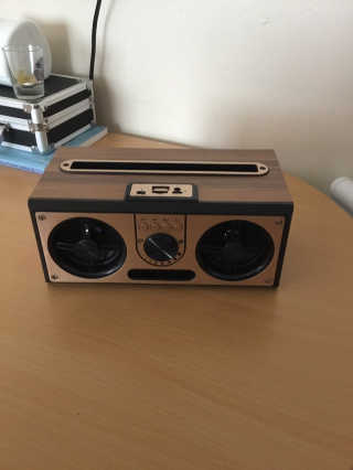 SEVIZ RETRO20W 레트로 블루투스 스피커 — 5점을 준 리뷰어가 2020년 6월 올린 사용 사진