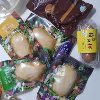 바로 먹는 아침 실온보관 닭가슴살 6종 — 5점을 준 리뷰어가 2020년 9월 올린 사용 사진