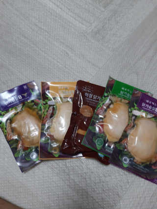 바로 먹는 아침 실온보관 닭가슴살 6종 — 5점을 준 리뷰어가 2020년 9월 올린 사용 사진