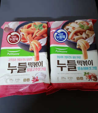 [풀무원] 달콤고추장크림, 양송이버섯크림 누들떡볶이 — 4.5점을 준 리뷰어가 2020년 5월 올린 사용 사진