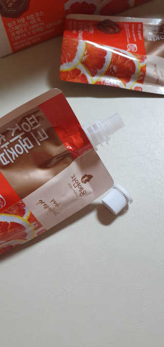 자연에온 핑크 자몽 착즙 100mL 10개입 2BOX — 5점을 준 리뷰어가 2020년 11월 올린 사용 사진