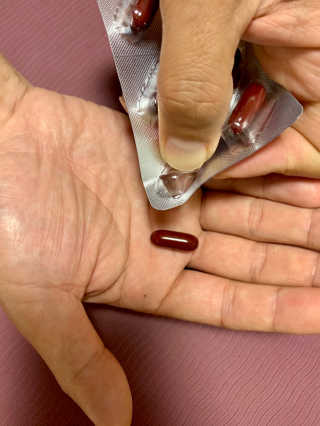 뉴트리메이드 쏘팔메토 — 5점을 준 리뷰어가 2020년 7월 올린 사용 사진
