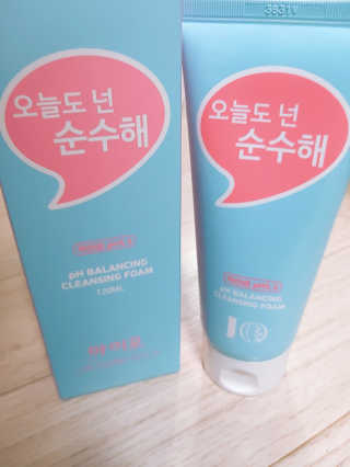 IO 아이오 오늘도 넌 순수해 - 약산성 클렌징폼 — 5점을 준 리뷰어가 2020년 12월 올린 사용 사진