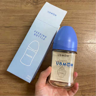 유비맘 PPSU 젖병 노꼭지_200ml_컬러 랜덤 발송 — 5점을 준 리뷰어가 2020년 6월 올린 사용 사진