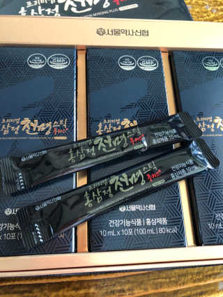 서울약사신협 약사신협_천명플러스스틱_10mlx30포 — 5점을 준 리뷰어가 2020년 11월 올린 사용 사진