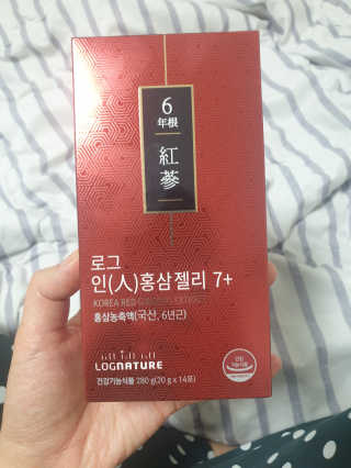 로그네이처 로그 인 홍삼젤리 7+ — 5점을 준 리뷰어가 2020년 5월 올린 사용 사진
