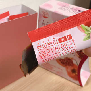 헬스업_쁘띠쁘띠석류콜라겐젤리_20g x 14포 — 5점을 준 리뷰어가 2020년 12월 올린 사용 사진
