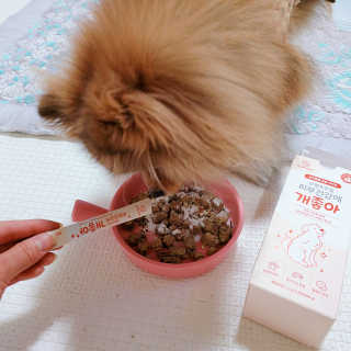 My Pet Care 모발과 모질 피부건강에 개좋아 — 5점을 준 리뷰어가 2020년 11월 올린 사용 사진