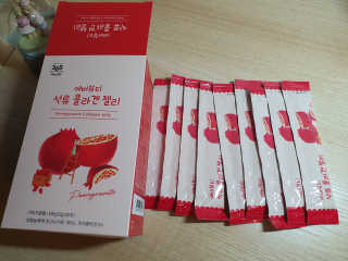 365더건강 에버뷰티 석류콜라겐 젤리 — 4점을 준 리뷰어가 2020년 7월 올린 사용 사진