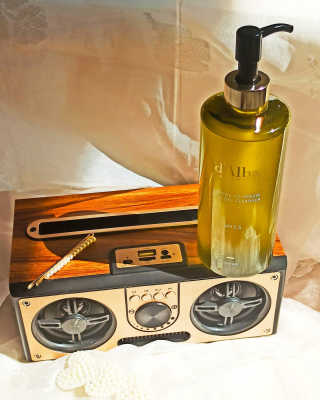 SEVIZ RETRO20W 레트로 블루투스 스피커 — 5점을 준 리뷰어가 2020년 7월 올린 사용 사진