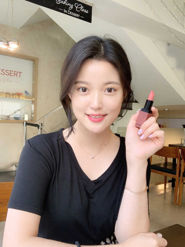 라네베 로즈 벨벳 립스틱 5종 리뷰 사진
