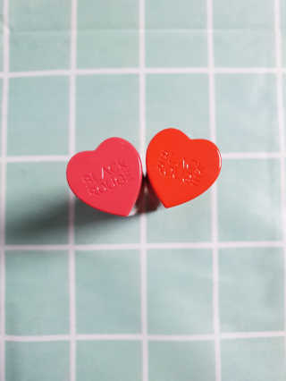 [블랙루즈] 컬러 락 하트 틴트 1+1 — 4점을 준 리뷰어가 2020년 7월 올린 사용 사진