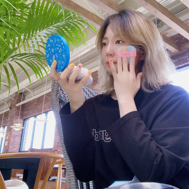 아쿠아 프로텍터 선쿠션 리뷰 사진