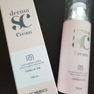 derma SC-Cream 더마에스씨 크림 100ml — 5점을 준 리뷰어가 2020년 5월 올린 사용 사진