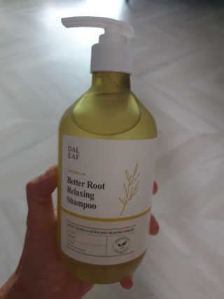 달리프 클로렐라 베러 루트 릴렉싱 샴푸 500ml — 4점을 준 리뷰어가 2020년 9월 올린 사용 사진