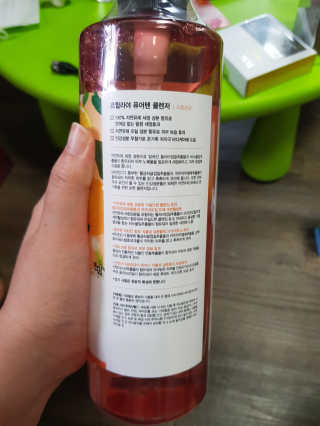 르퀼라야 퓨어텐 올인원 클렌저 810ml 1개 — 5점을 준 리뷰어가 2020년 7월 올린 사용 사진