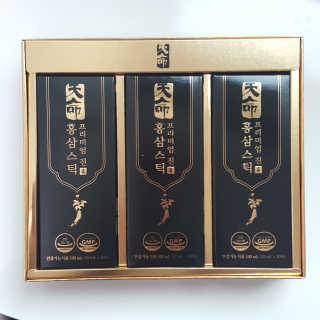 헬스업_천명진프리미엄홍삼스틱_10ml x 30포 — 5점을 준 리뷰어가 2020년 10월 올린 사용 사진
