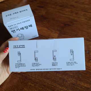 무디메이드 MUDI 변기세정제 본품, 리필 — 5점을 준 리뷰어가 2020년 6월 올린 사용 사진