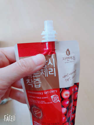 자연에온 몽모랑시 타트체리 착즙 100mL 10개입 2BOX — 5점을 준 리뷰어가 2020년 10월 올린 사용 사진