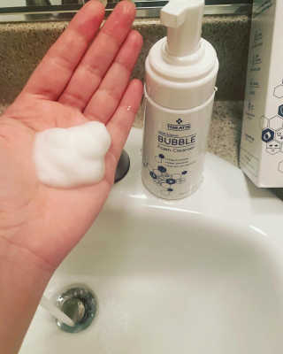 트리티스 [TREATIS] Bubble Foam Cleanser 200ml — 5점을 준 리뷰어가 2020년 12월 올린 사용 사진