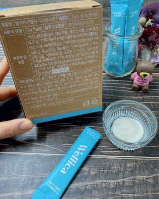 웰리카 저분자 피쉬 콜라겐 — 4점을 준 리뷰어가 2020년 9월 올린 사용 사진