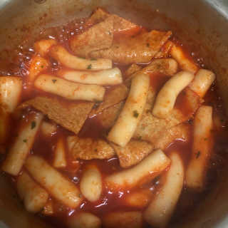 화곡미담 옛날 떡볶이 — 4.5점을 준 리뷰어가 2020년 4월 올린 사용 사진