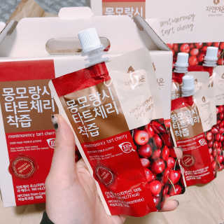 자연에온 몽모랑시 타트체리 착즙 100mL 10개입 2BOX — 5점을 준 리뷰어가 2020년 11월 올린 사용 사진