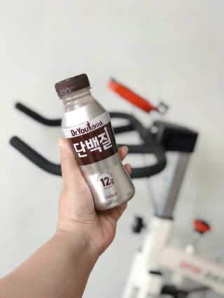 닥터유드링크 단백질 초코맛 and 바나나맛 — 5점을 준 리뷰어가 2020년 8월 올린 사용 사진