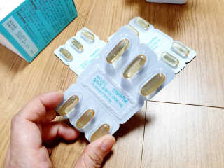 JW중외제약 마이코드 알티지 오메가3 1000 mg — 5점을 준 리뷰어가 2020년 9월 올린 사용 사진