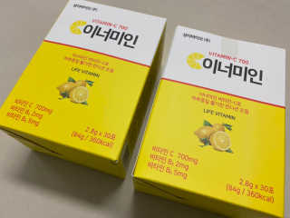 이너미인 VITAMIN-C 700 — 5점을 준 리뷰어가 2020년 9월 올린 사용 사진